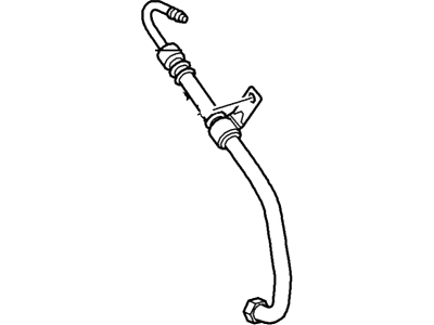2002 Ford Explorer Sport Trac Power Steering Hose - 1L5Z-3A719-LA
