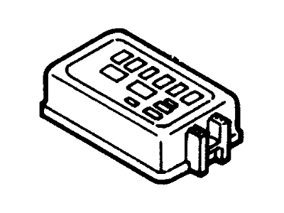 Ford F4CZ14A003A Cover Fuse Panel