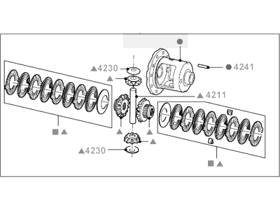 Ford E-350/E-350 Super Duty Differential - F7UZ-4026-AA