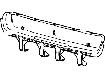 2006 Lincoln Mark LT Grille - 5L3Z-17B968-AACP