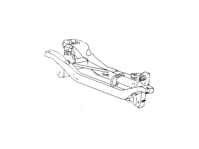 2001 Ford Focus Axle Beam - 3S4Z-5035-CA