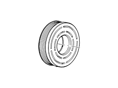 Ford A/C Idler Pulley - 5C2Z-19D784-DA