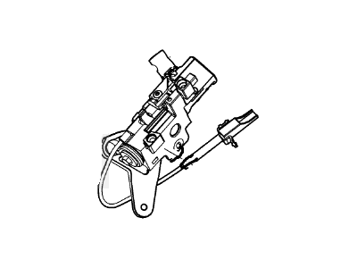Ford 7C3Z-7210-A Selector Shaft Assembly