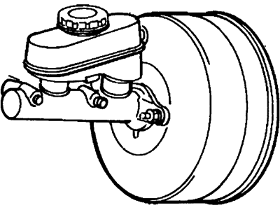 Mercury Grand Marquis Brake Booster - F4AZ2005B