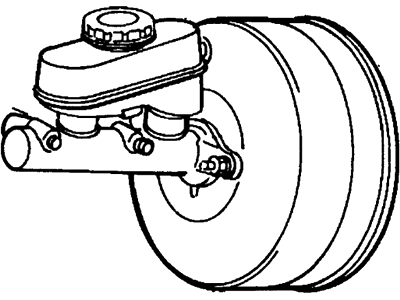 Mercury Brake Booster - F4AZ2005B