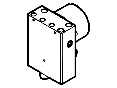 2005 Ford Expedition ABS Control Module - 4L1Z-2C215-BB