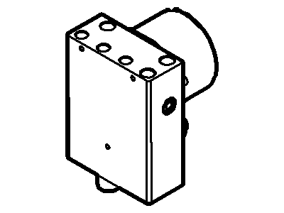 2004 Ford Expedition ABS Control Module - 4L1Z-2C215-BB