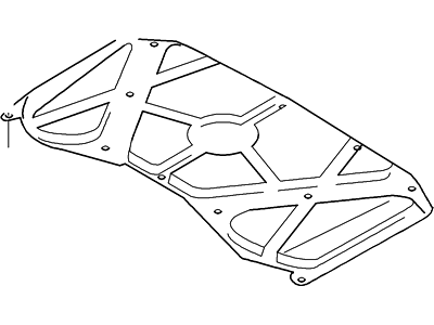 Ford 6L2Z-16738-A Insulator - Hood