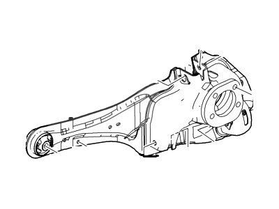 Ford 9T4Z-5500-C Arm Assy - Rear Suspension