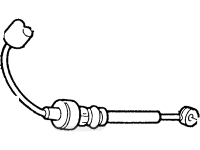 1997 Mercury Mountaineer Shift Cable - F67Z-7E395-GA