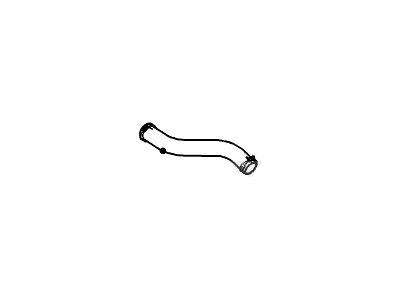 2012 Ford F53 Stripped Chassis Cooling Hose - 5C3Z-8260-BB