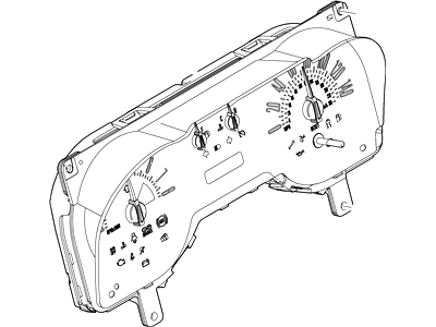 2006 Ford Mustang Instrument Cluster - 6R3Z-10849-FA