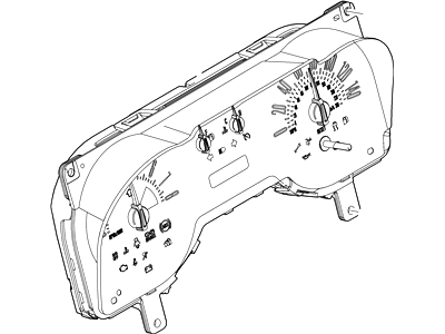 Ford 5R3Z-10849-AB Instrument Cluster