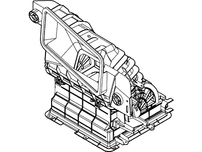 Ford CT4Z-19B555-F Evaporator And Housing