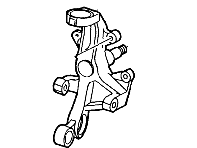 2002 Ford Taurus Spindle - YF1Z-4A013-AA