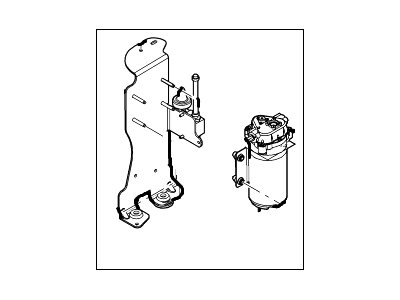 2009 Mercury Mariner Oil Pump - 9L8Z-7A103-F