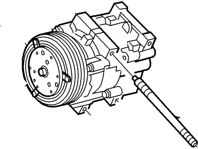 Ford Explorer Sport A/C Compressor - G2MZ-19V703-L