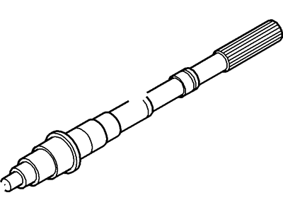 Ford 4R3Z-7061-AA Shaft Assembly - Output