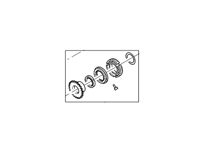 Ford 2R3Z-7124-CA Synchronizer Assembly