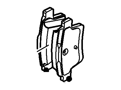 2006 Ford Freestyle Brake Pads - 5F9Z-2200-B
