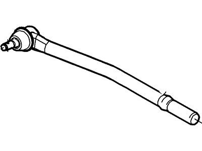 1992 Ford E-150 Tie Rod End - F2UZ-3A130-A