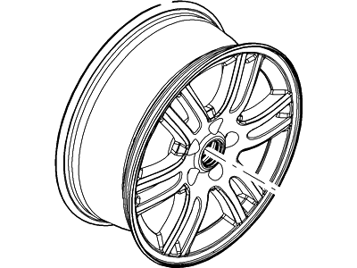 Ford 9E6Z-1007-A Wheel Assembly