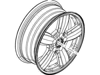 Ford 9L8Z-1007-A Wheel Assembly