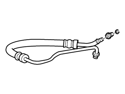 2006 Lincoln Mark LT Power Steering Hose - 2L1Z-3691-AA