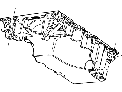 Ford 7T4Z-6675-A Pan Assembly - Engine Oil