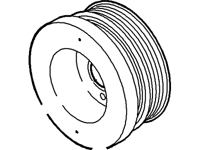 Ford Mustang Crankshaft Pulley - DR3Z-6312-A