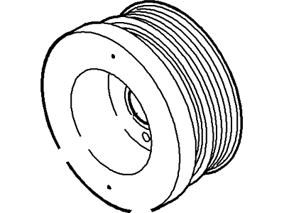 Ford DR3Z-6312-A Crankshaft Pulley