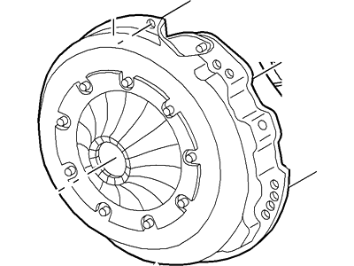 2003 Ford Mustang Pressure Plate - XR3Z-7563-BAA