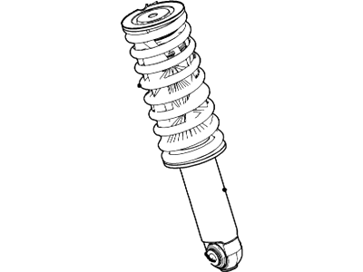 Ford 4G7Z-5560-AA Spring - Rear