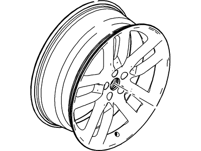 2013 Lincoln MKX Spare Wheel - BT4Z-1007-F