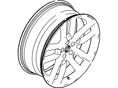 Ford BT4Z-1007-E Wheel Assembly