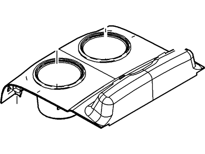 Ford 7L7Z-7804567-BC Panel - Console