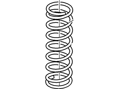 2009 Ford Focus Coil Springs - 8S4Z-5B669-E