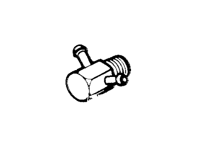 Ford E73Z-9A474-A Connector - Vacuum Tube