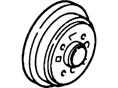 Ford F4BZ-1126-B Disc - Brake