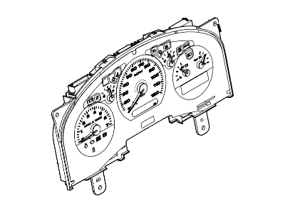 2007 Ford F-150 Speedometer - 7L3Z-10849-MA