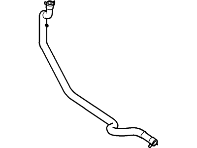 2004 Ford E-450 Super Duty Automatic Transmission Oil Cooler Line - 4C2Z-7890-FA