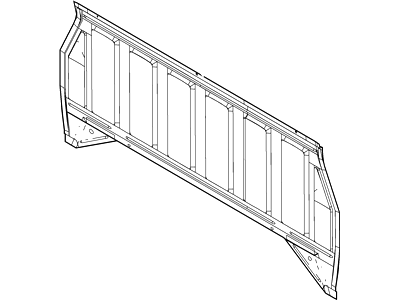 Ford F87Z-1040300-AA Panel - Back