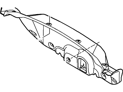 Ford CV6Z-5446404-AA Trim - Tailgate