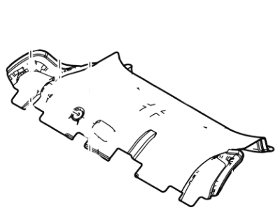 Ford AG1Z-5413046-AB Mat - Floor