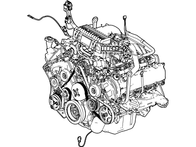 Ford 4C3Z-6007-FA Engine Assembly