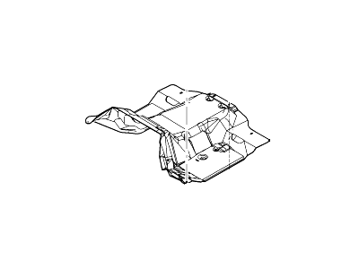 Ford 7C3Z-2511172-B Insulator - Floor