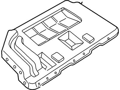 Ford F5TZ-9860512-A Panel Assembly - Back