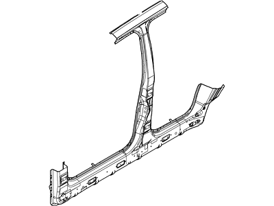 Ford YL8Z-78211A10-BA Pillar Assembly - Centre "B" Pillar