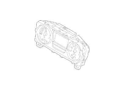 Ford Taurus Instrument Cluster - DG1Z-10849-GA