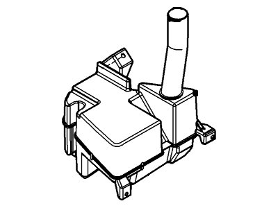 2001 Lincoln LS Washer Reservoir - XW4Z-17618-BA